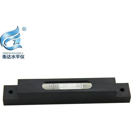 High-precision spirit level metal long horizontal bubble level bubble