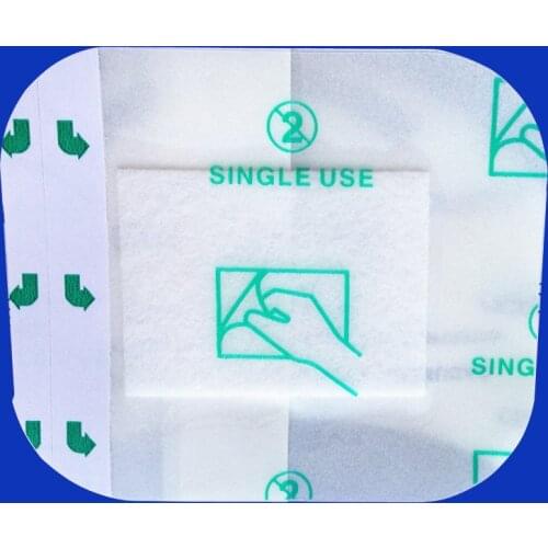 1pcs 9*10(4*5)cm pue pu film wound care Waterproof Breathable Transparent Dressing with Absorbent Pad The product has expired