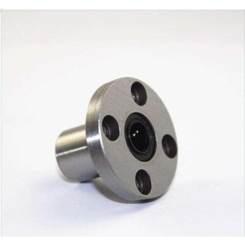 100pcs/lot LMF10UU 10mm Flange type linear ball motion bearings bush bushing CNC 3D printer parts LMF10 10x19x29mm