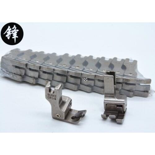 Sewing machine accessories, pressure foot high and low voltage electric flat car left foot gauge steel 6.5mm CR1/4