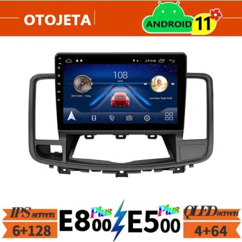 For Nissan Teana J32 Android 10 Car Radio Multimedia Video Player Navigation GPS 6GB Ram 128GB Rom Autoradio Stereo HU