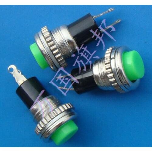 Free Delivery. Don't lock the door bell button switch mounting holes 10 mm refined DS - 316 according to the green