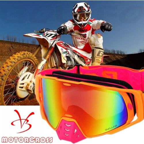 Bollfo Goggles Moto Sunglasses Motorcycle Outdoor Glass Goggles ATV For Motocross Glasses ATV Casque MX Motorcycle Helmet Goggle