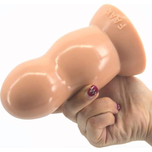 Big Anal Plug Silicone Huge Butt Plug Suction Booty Beads Dildos Women Man Masturbator Sex Products Anal Sex Toys Dilator