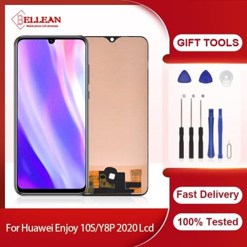 Catteny For Huawei Y8P 2020 Lcd P Smart S Display AQM-LX1 Enjoy 10s Touch Screen Digitizer Assembly With Frame Free Shipping