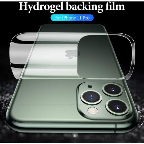 2pcs Full Cover Curved Back Hydrogel Film For iphone 12mini 11 Pro Max 8 7 6 6S Plus XR X XS Max Xs 11 Screen Protector