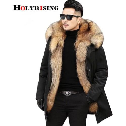 DHL Fedex shipping 3-5 days Arrived Men Fur coat 5XL Men Waterproof Parka Fake fur Hooded fit -30C Russia Winter Jacket