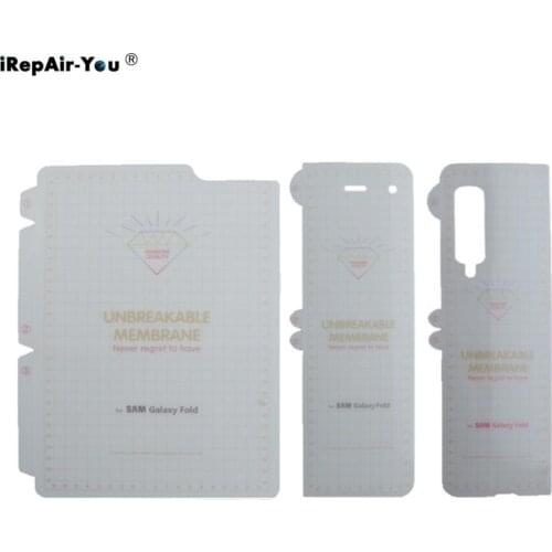 9D Soft TPU Hydrogel Film For Samsung Galaxy Fold 4.6 7.3" Front and Back UNBreakable Membrane Full Cover Screen Protector Film