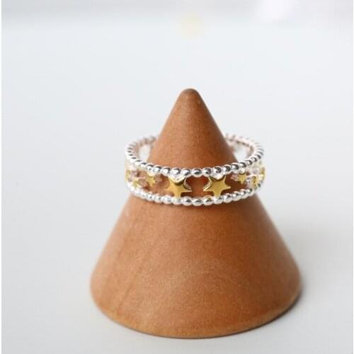 New Trendy Charm Star Rings For Women Men Boho Knuckle Party Rings Punk Cocktail Jewelry Girls Gift anillos bijoux