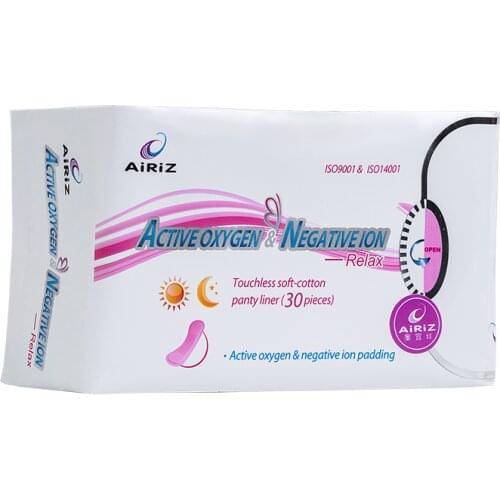 Negative Ion Hygienic 30 Pieces Daily Use Hygienic Napkin Vaginal Health Sexual Health Menstrual Panties Tiens Airiz Pad
