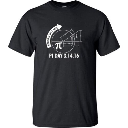 Pi Day 3.1416 Round It Up Math Graph 2021 Summer New Style Mens T Shirts 100% Cotton High Quality Short Sleeve Harajuku T-Shirts