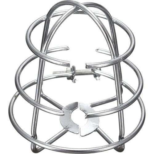 Fire Sprinkler Headguard,Fire Sprinkler Head Protection Frame Recessed Heavy Duty Chrome Plated Sprinkler Headcage