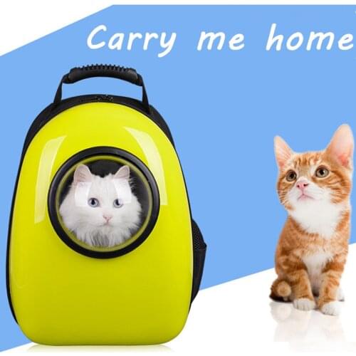 Top Sell Space Capsule Shaped Pet Carrier Breathable Pet Backpack For Dog Outside Travel Portable Cat Cartoon Bags Pet Supplies