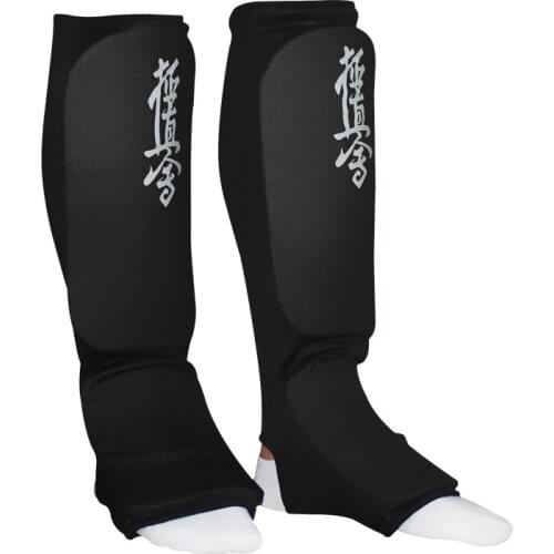 Shin Guards kick boxing protector Sanda taekwondo boxing Leggings Ankle shin protection karate MMA Muay thai shin pads Protector