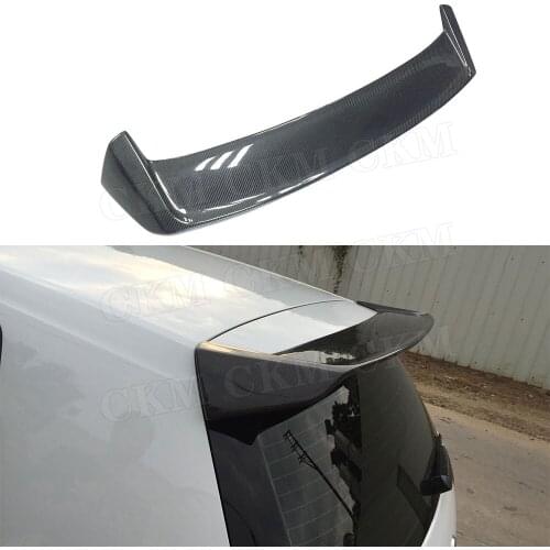 For Golf MK7 Carbon Fiber Rear Roof Spoiler Trunk Wing for Volkswagen Golf 7 VII MK 7 standard Rline GTI R 2014-2017 ND Style