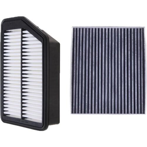 Cabin Air Filter 2 Pcs For KIA KX3 1.6T 2.0L 2015-/Carens 2.0L 2013-/Shuma 1.6T 2013-2014/ix25 1.6T 2.0L 2014- Model Car Filter