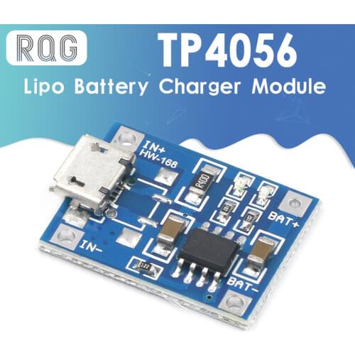 100 pcs TP4056 1A Lipo Battery Charging Board Charger Module lithium battery DIY MICRO Port Mike USB New Arrival