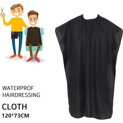 1PC Adult Cutting Hair Waterproof Cloth Unisex Salon Barber Gown Cape Hairdressing Hairdresser Apron 120x73cm