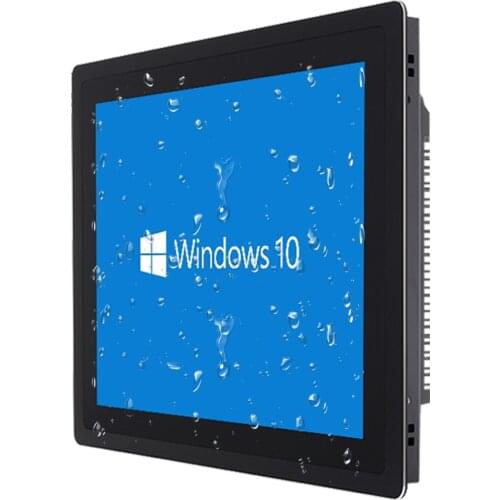 15" Industrial Touch Panel PC Embedded All-in-One with capacitive touch show screen Suitable for smart desktop computers win10
