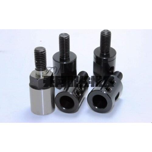 2PCS-Woodworking drilling tool drilling drilling sleeve drilling quick coupling M8 positive and negative thread sleeve