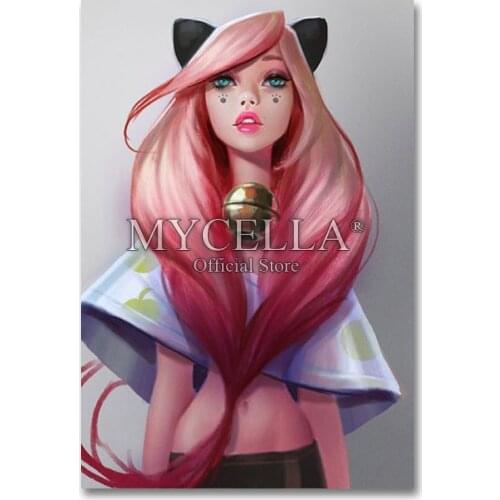 3D DIY Handicraft Diamond Embroidery Sticker Full Diamond Painting Cartoon Girl Home Decoration Mosaic Cross Stitch Gift