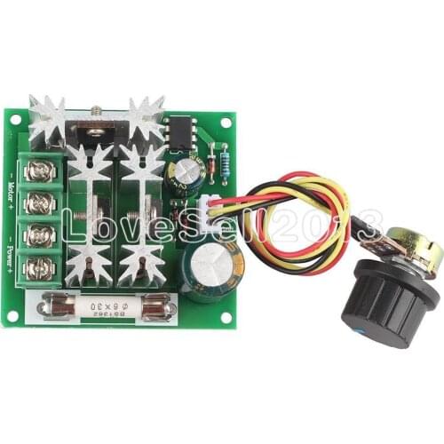 6-90V 15A DC Motor Speed Controller Pulse Width PWM Speed Regulator Switch