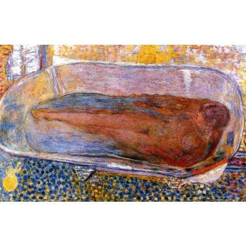 The Large Bath, Nude by Pierre Bonnard oil painting on canvas for living room decoration