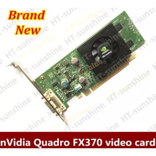 100% Original Quadro FX370 LP 256M PCI-E DMS 59 Professional Graphic Video Card Warranty 1years -5pcs/lot