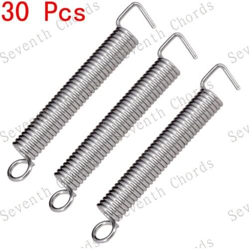 30 Pcs/Lot Chrome Electric Guitar Single Tremolo Bridge Springs - Guitar Part
