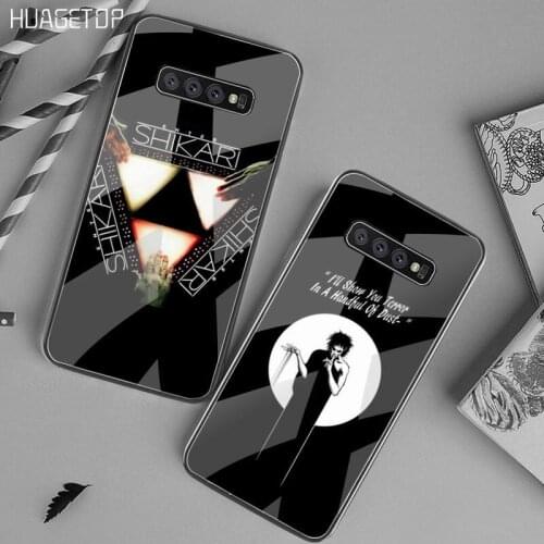 HUAGETOP Enter Shikari Soft Rubber Phone Cover Tempered Glass For Samsung S20 Plus S7 S8 S9 S10 Plus Note 8 9 10 Plus