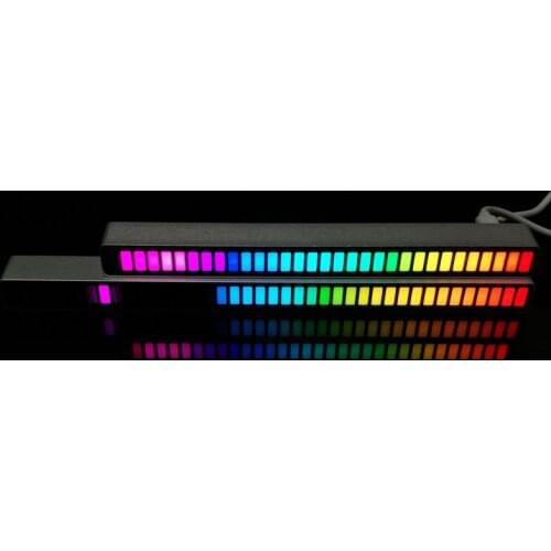 32/40-bit music sound control pickup level atmosphere light 5V USB aluminum alloy shell STM32F103 chip intelligent algorithm