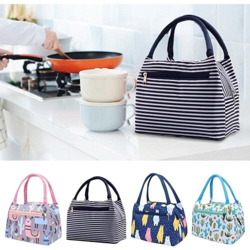 Insulated Cooling Lunch Bag Picnic Food Storage Box Easy Carry Lunch Box Adult Kids Camping Picnic Outdoor Use