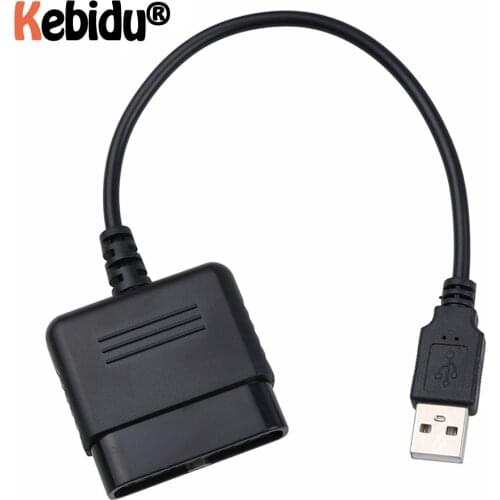 Kebidu USB GamePad Games Controller Converter Without Driver for Sony PS1 PS2 Adapter Cable Newest for PS3 PS2 Wholesale