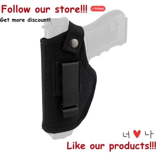 IWB OWB Holster Concealed Carry Gun Bag Fit for Glock17/19/22/23 Wesson Springfield Xds Mod 2 Taurus G2C 9mm & Millennium Pistol