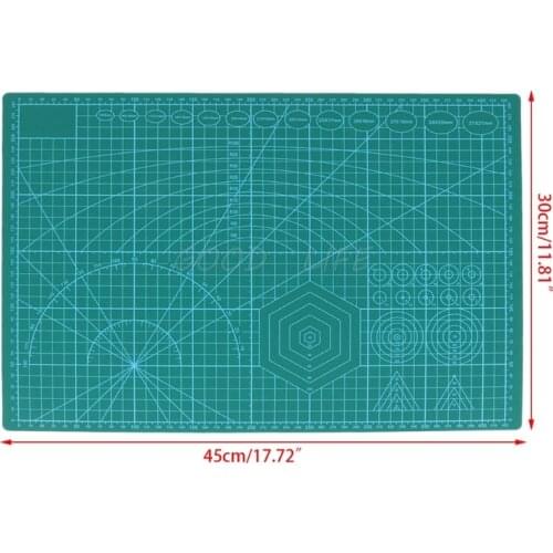 A3 Grid Lines Cutting Mat Craft Scale Plate Card Patchwork DIY Paper Board Sewing Tools