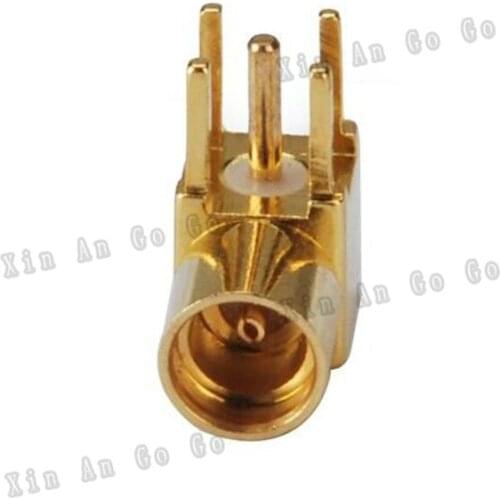 MMCX female PCB RF connector MMCX female PCB Mount right angle adapter fast ship