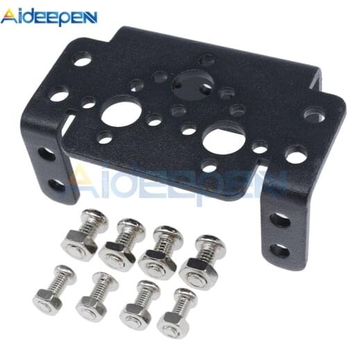 Multi Functional MG995 Servo Bracket Aluminum Mulipurpose Mount Plate for Robot Arm Mechanical Robotic Part Accessory Rc Toy