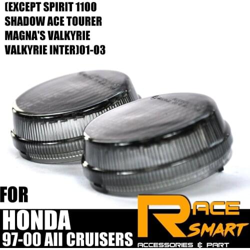 Motorcycle Front Turn Signal Light Lens Cover Case For HONDA 1997-2000 AII CRUISERS (EXCEPT SPIRIT 1100/SHADOW ACE TOURER)01-03