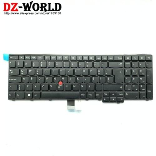 New/Orig TR Turkish Keyboard for Lenovo Thinkpad P50S T560 W540 T540P W541 T550 W550S L540 L560 Turkey Teclado 04Y2376 04Y2454