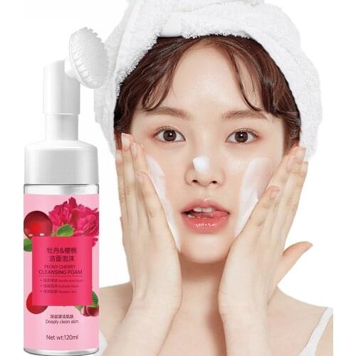 Facial Cleanser Amino Acid Bubble Moisturizing Cleaning Pore Oil Control Shrink Pores Remove Blackhead Skin Care Product