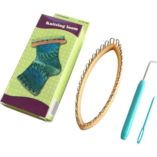 Plastic DIY Tool Weaving Socks ABS Looms for Yarn Cord Knitter Knitting Wool Loom Circular Knit