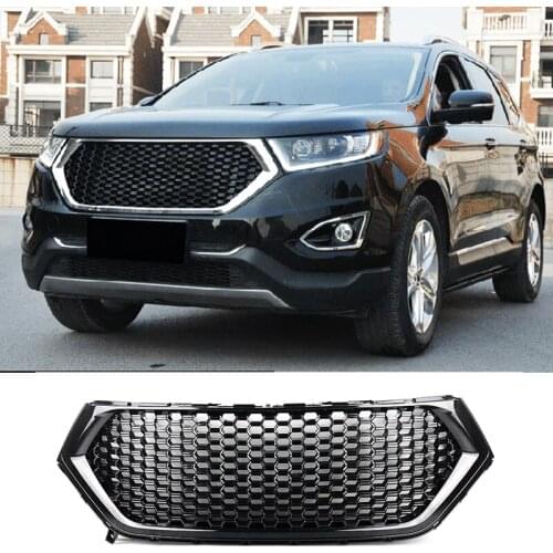 Applicable To For Ford Edge Grille Front Plastic Radiator Shell Shield Body Kit Decoration Modeling Modification2015-2018