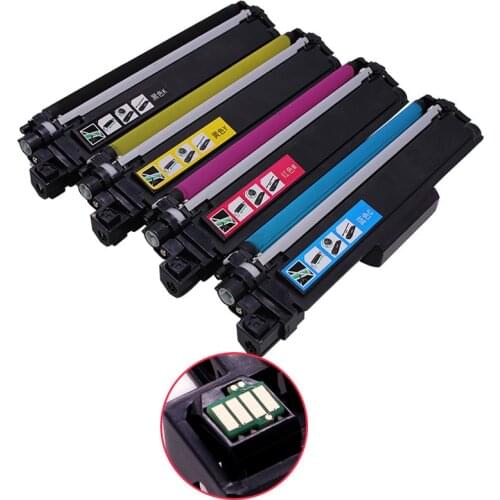 With Chip TN-247BK TN-247C TN-247Y TN-247M TN-247 TN247 Toner Cartridge Compatible for Brother MFC-L3730CDN DCP-L3510CDW