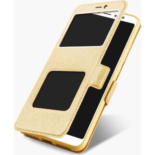 Stand Vintage Flip Leather Case & Silicone Back Case For Xiaomi Mi 8 SE Lite Redmi Note 4 4X 5 6 6A Pro Case With View Window