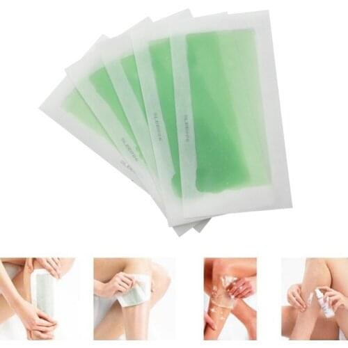 5PCS Cold Hair Removal Wax Strips Double Side Wax Paper For Face/Legs/Bikini Hot Sale #11