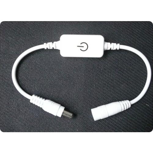 High-quality white wire touch dimmer switch dimming Prom/12v 48w/xj