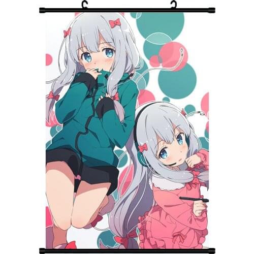 Japanese Anime Eromanga Sensei Sagiri Izumi Home Decor Wall Scroll Poster Decorative Pictures