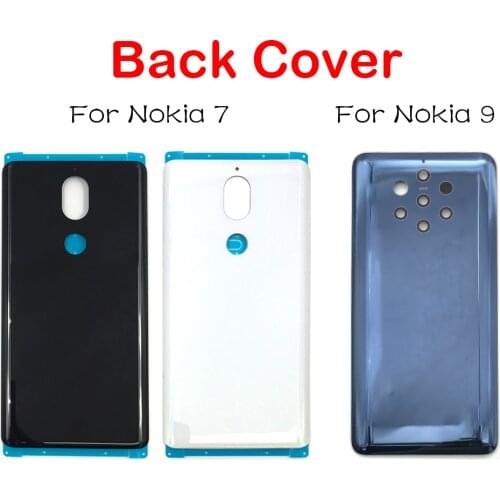 Back Battery Cover Glass For Nokia 9 / For Nokia 7 / For Nokia 7.1 / For Nokia 8.1 X7