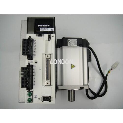 1 set 750W PANASONIC servo motor MHMJ082G1U+ 750W PANASONIC servo driver MCDKT3520E