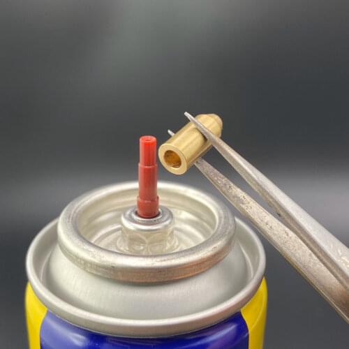 2pcs/Lot Reusable Gas Refill Adapter For S.T Memorial Dupont Ligne 2/Gatsby Lighters Adaptor Burner Gas Cylinder Tank Gadgets